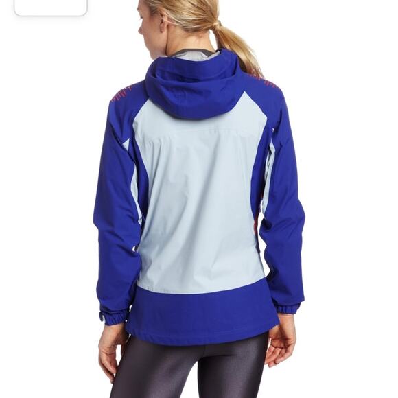 Columbia Women’s Compounder Shell Jacket Size XS Blue Waterproof Windbreaker - Picture 3 of 16